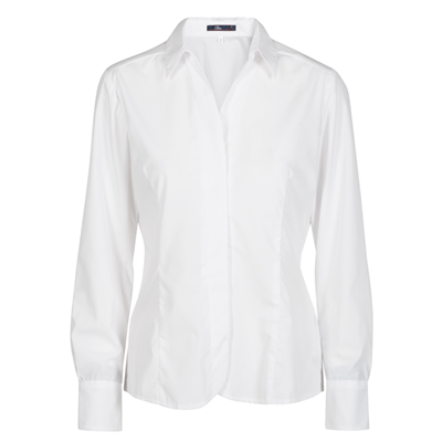 Ladies long hotsell white shirt